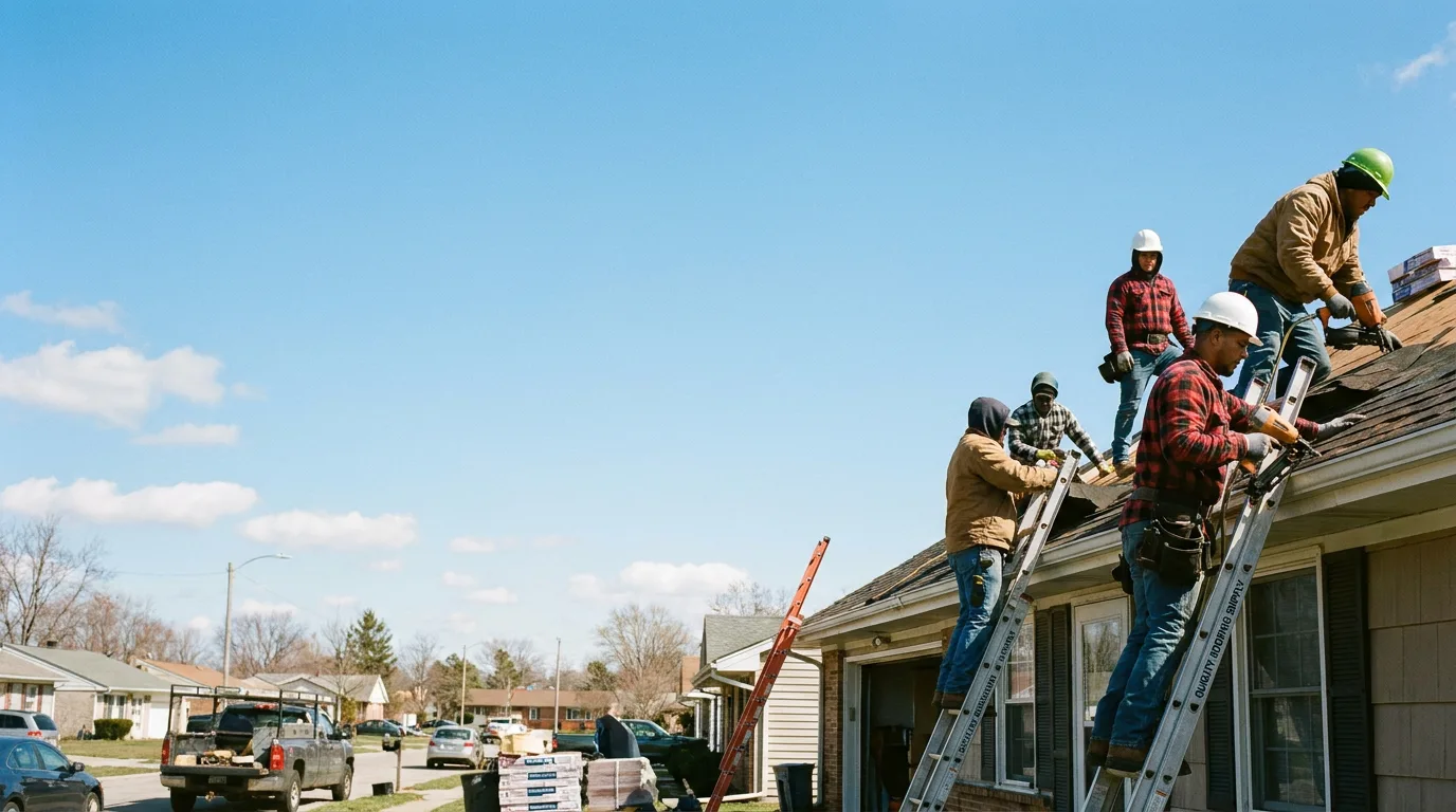 Roofing in Toomsuba, MS near me